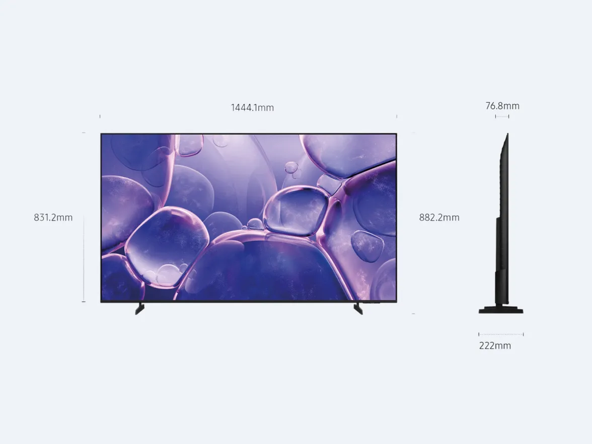 TV Crystal UHD 4K 65'' U8000F UE65U8000FUXZT - Immagine 2