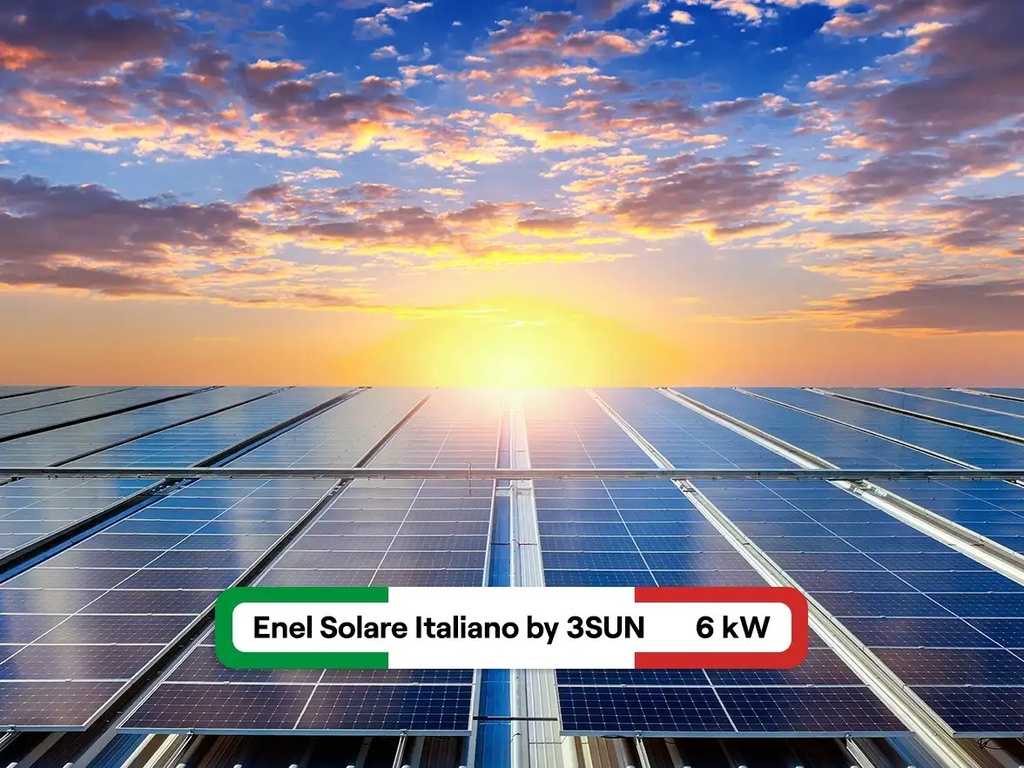 Fotovoltaico Enel Solare Italiano by 3SUN 6 kW - installazio 2