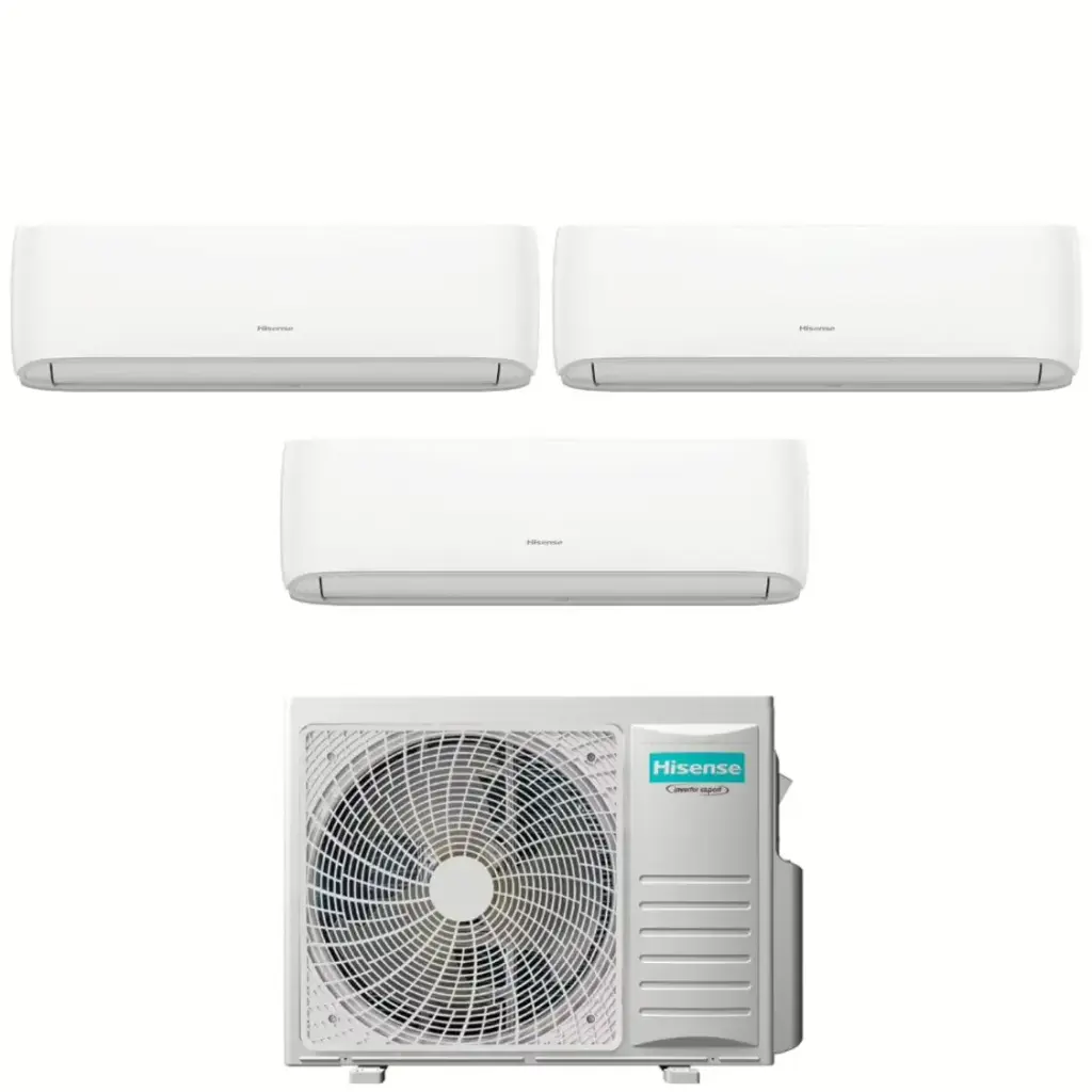Clima Hisense Easy Smart Trialsplit 9000+9000+12000 BTU INSTALLAZIONE INCLUSA