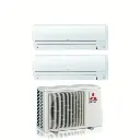 Clima Mitsubishi HR Dualsplit 9000+12000 BTU INSTALLAZIONE INCLUSA