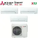 Clima Mitsubishi HR Trialsplit 9000+9000+12000 BTU INSTALLAZIONE INCLUSA