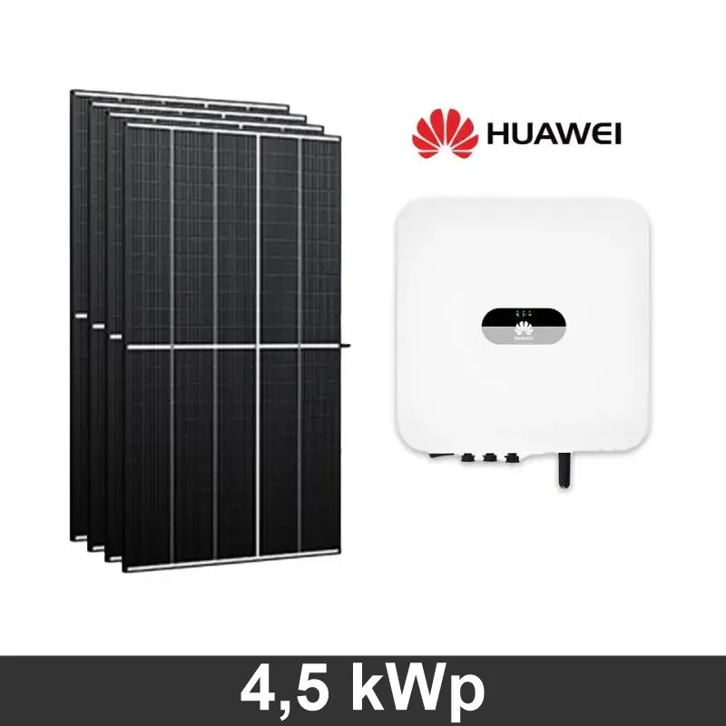 Fotovoltaico Huawei 4,5 kW - installazione e allaccio chiavi in mano