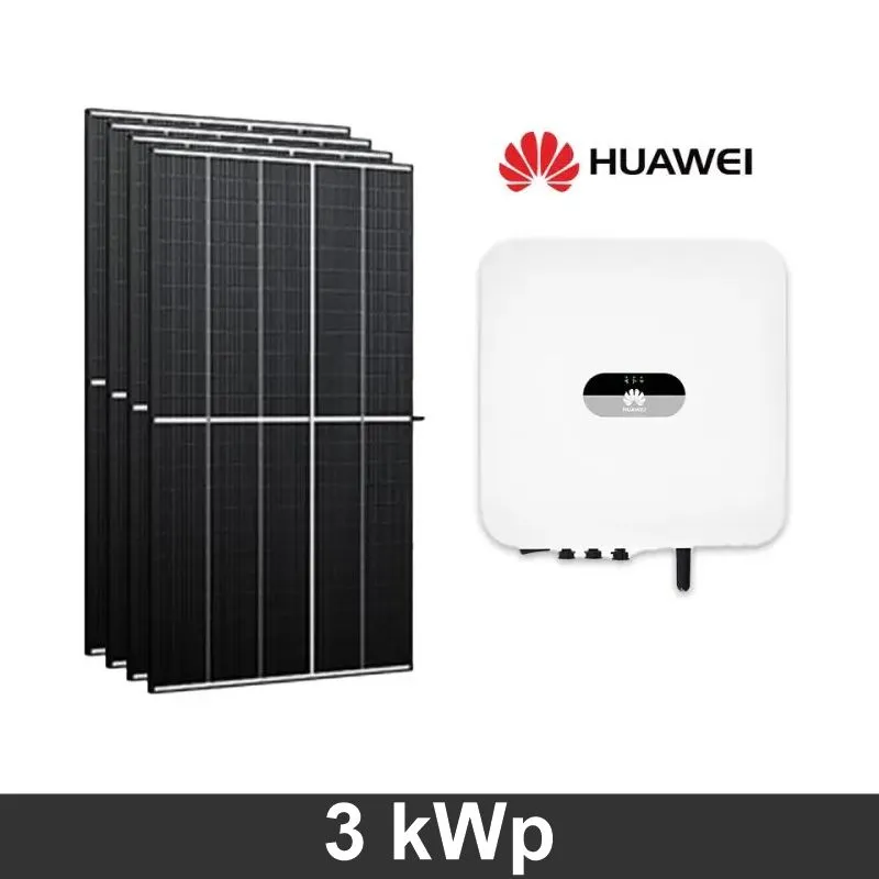Fotovoltaico Huawei 3 kW - installazione e allaccio chiavi in mano
