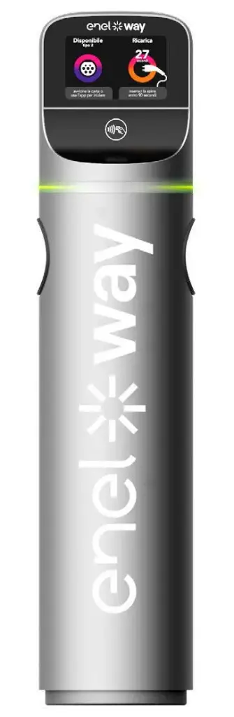 Stazione di ricarica Waypole 2 (22+22 kW) Enel X Way