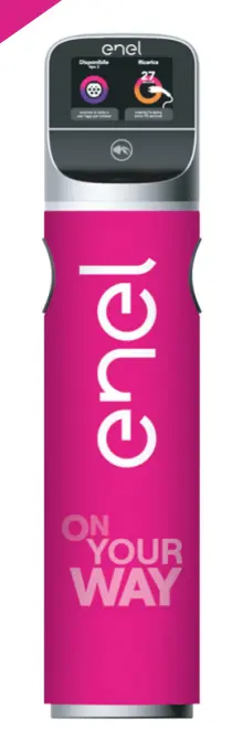 Stazione di ricarica Waypole 2.2 (22+22 kW) Enel X Way