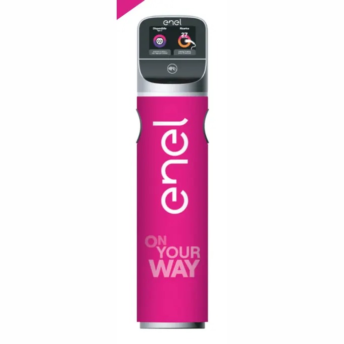 Stazione di ricarica Waypole 2.2 (22+22 kW) Enel X Way