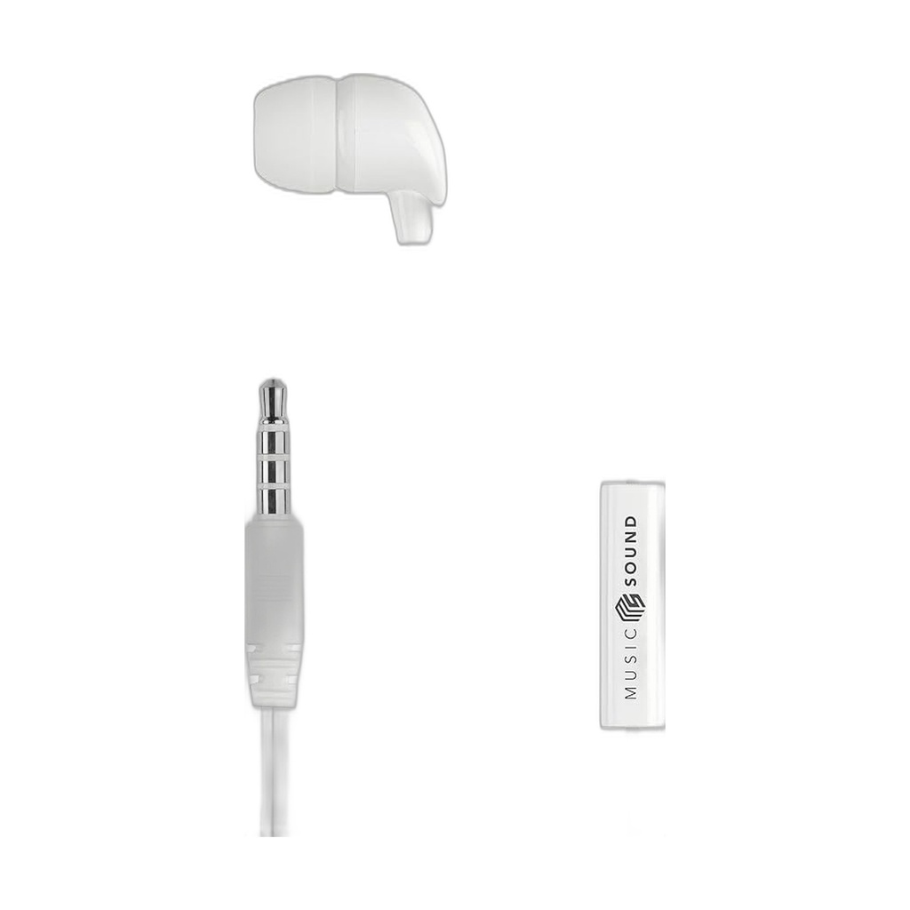 Cellularline MUSIC SOUND JACK Earphones Bianco