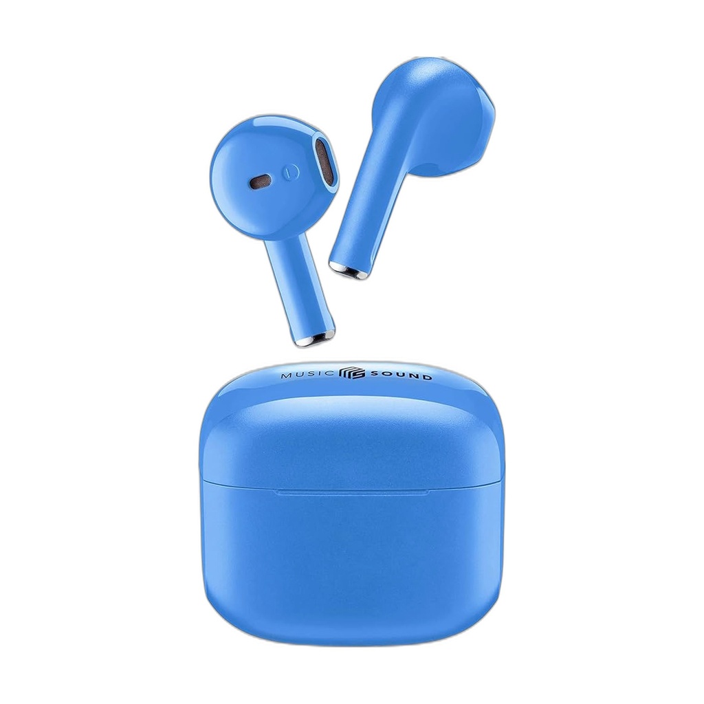 Cellularline MUSIC SOUND SWAG Wireless Earphones Azzurro