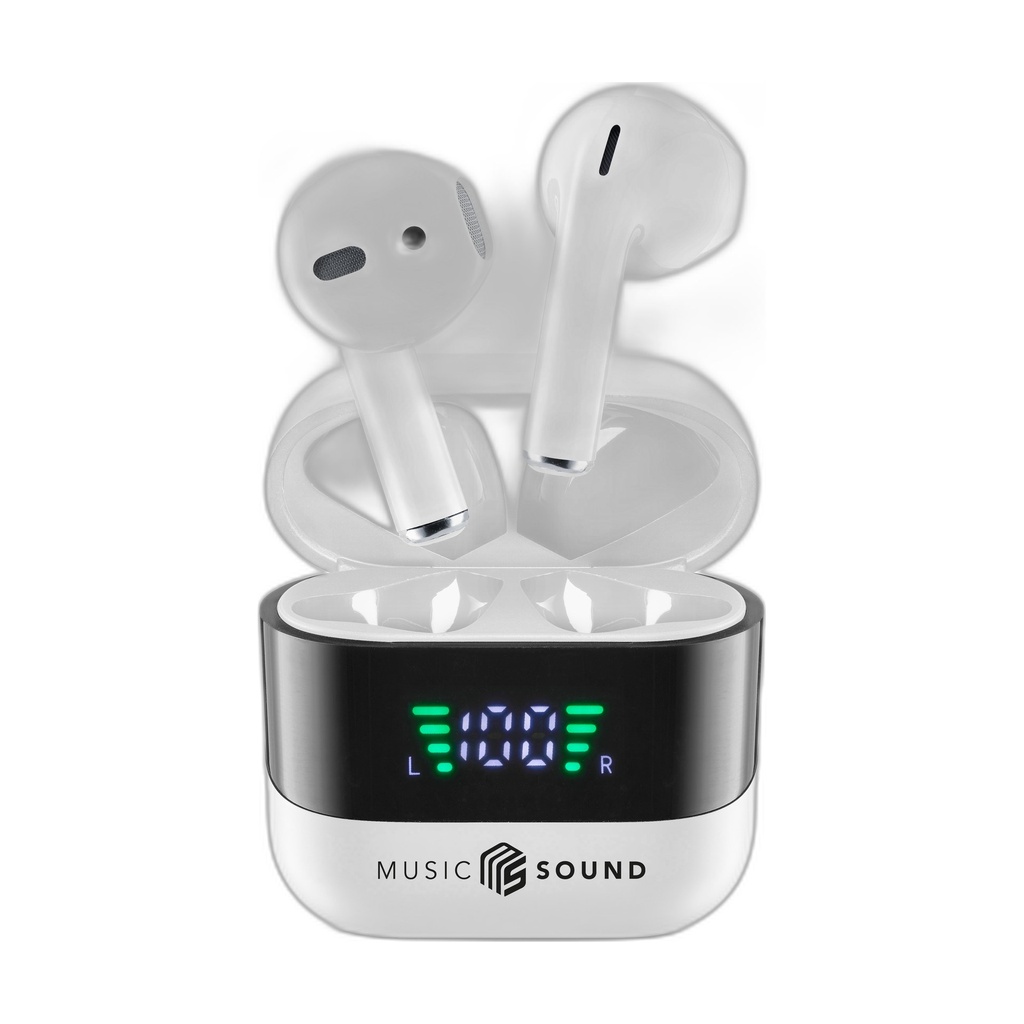 Cellularline MUSIC SOUND SPARK Wireless Earphones Bianco