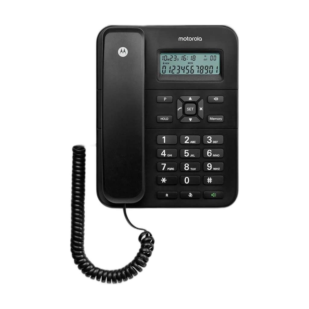 Motorola Corded Display CT202 Nero