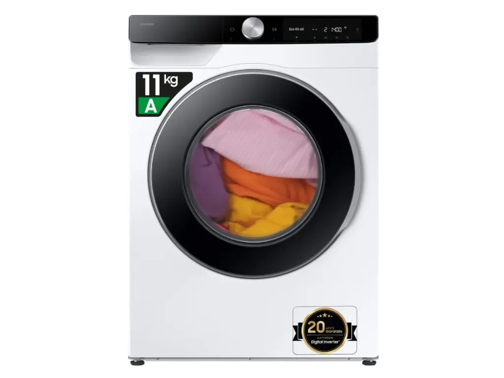 Lavatrice TASSO ZERO Samsung Serie 6400D AI Control Ecodosatore - ENEL