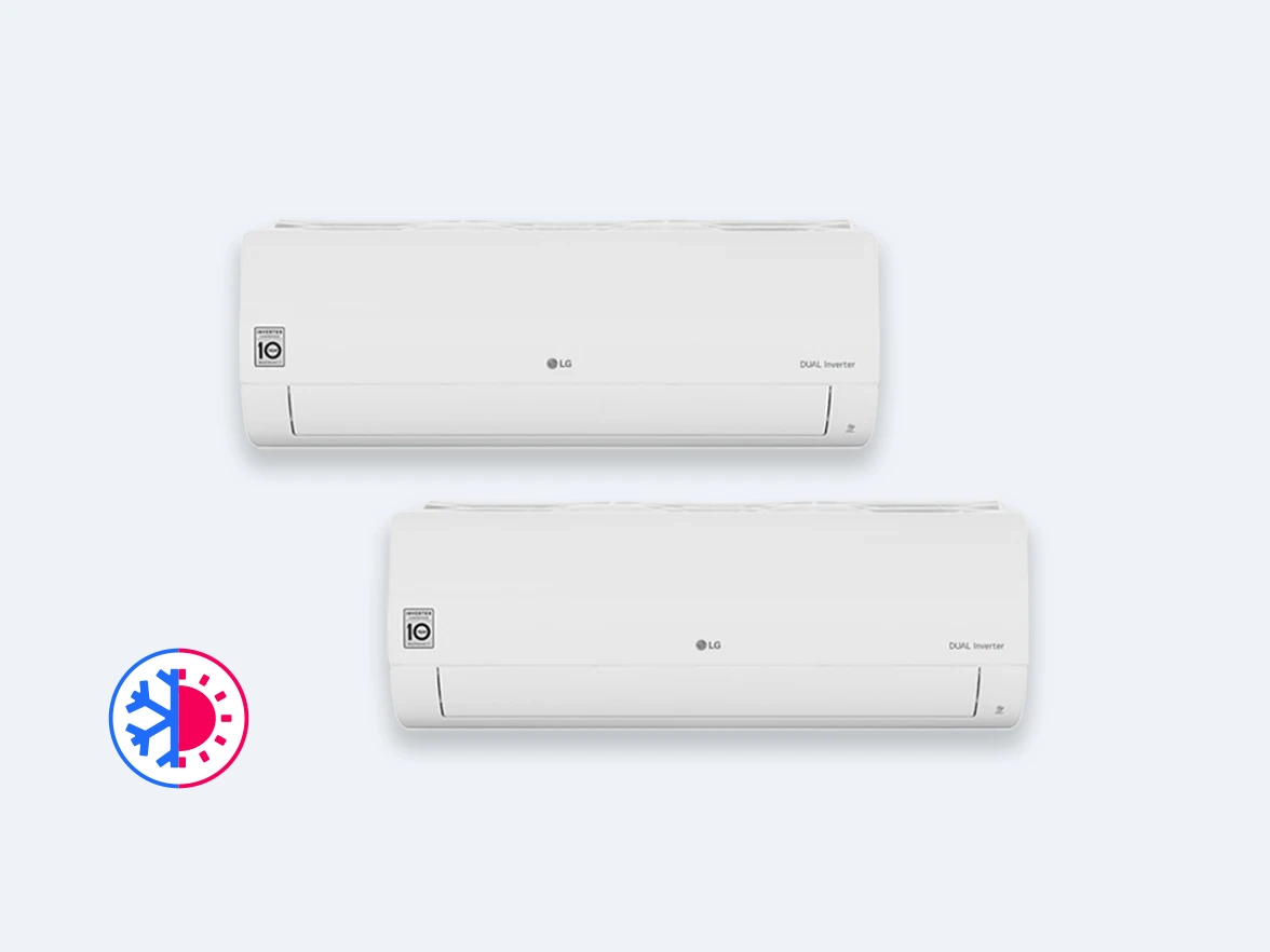 Condizionatore LG Libero Smart dual split 9000+12000 BTU