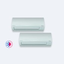 Condizionatore Daikin Siesta Classic dual split 9000+12000 BTU