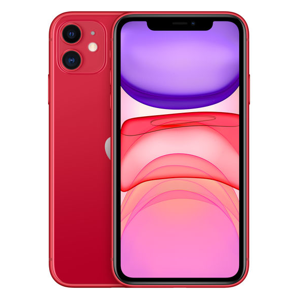 Apple iPhone 11 128GB (Ottimo (A), Red, Batteria Originale)