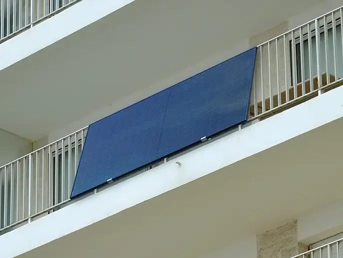 Fotovoltaico da balcone Enel Sun Plug And Play - Ringhiera con Autoportante