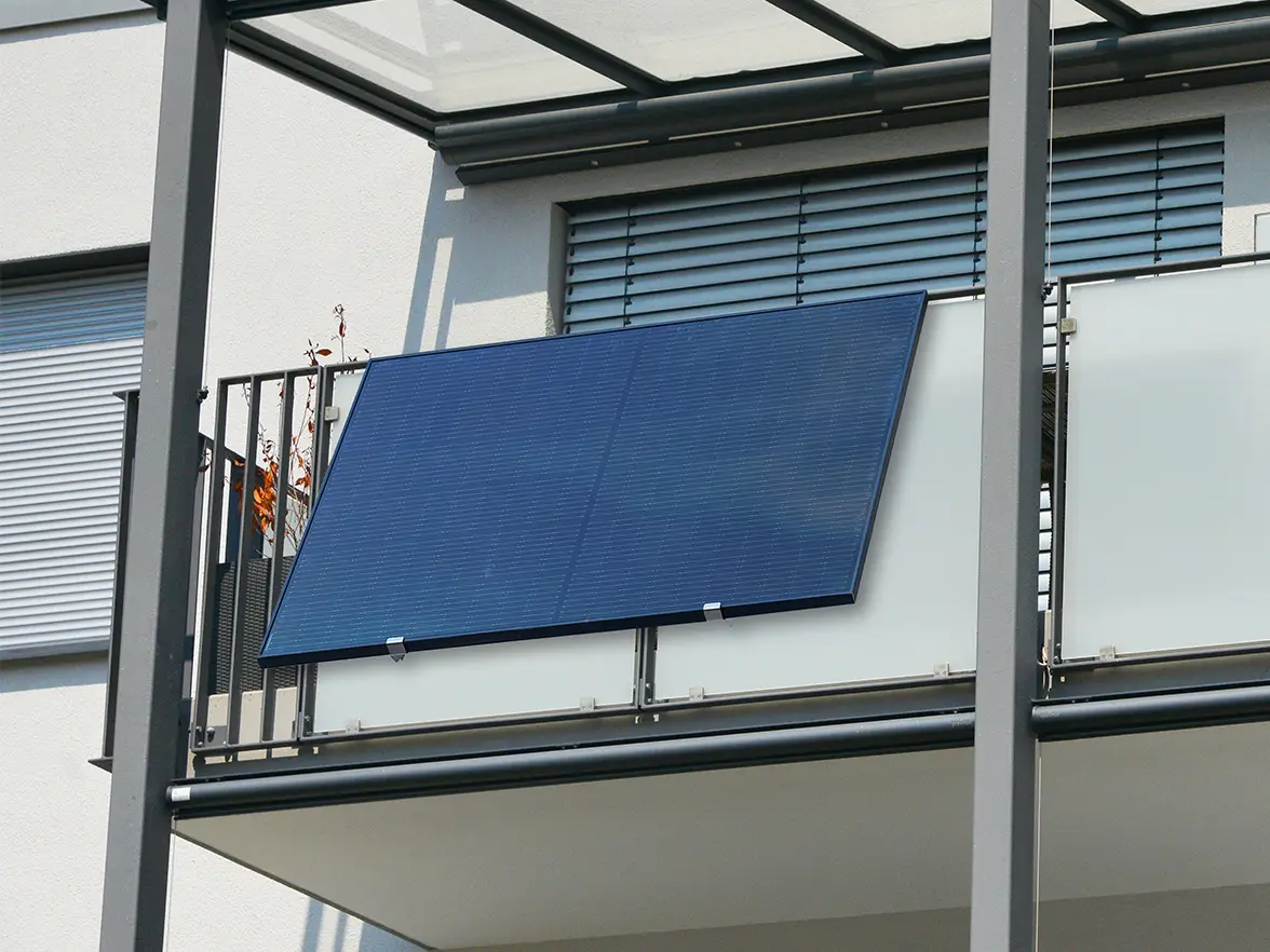 [balcone-ringhiera-lunga] Enel Sun Plug And Play - Ringhiera Lunga