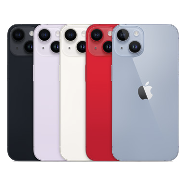 Apple iPhone 14 256GB Rigenerato (Come Nuovo (A+), Nero, Batteria Originale)
