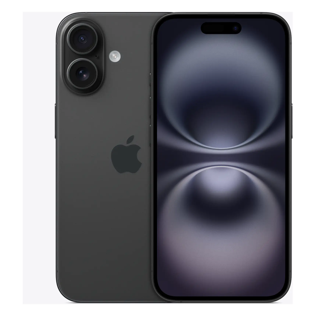 Apple iPhone 16 128GB Rigenerato (Buono (B), Nero)