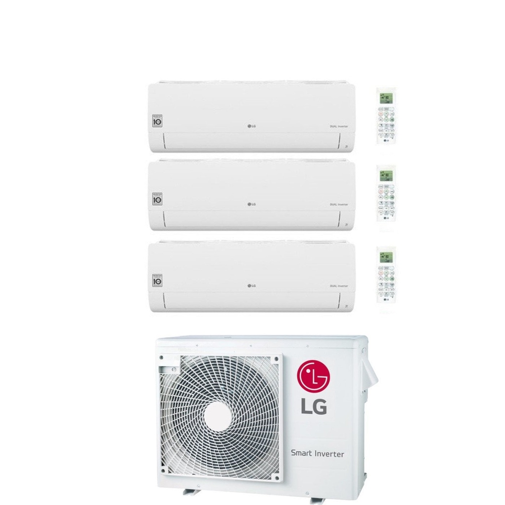 Clima LG Libero Smart Trialsplit 9000+9000+12000 BTU INSTALLAZIONE INCLUSA