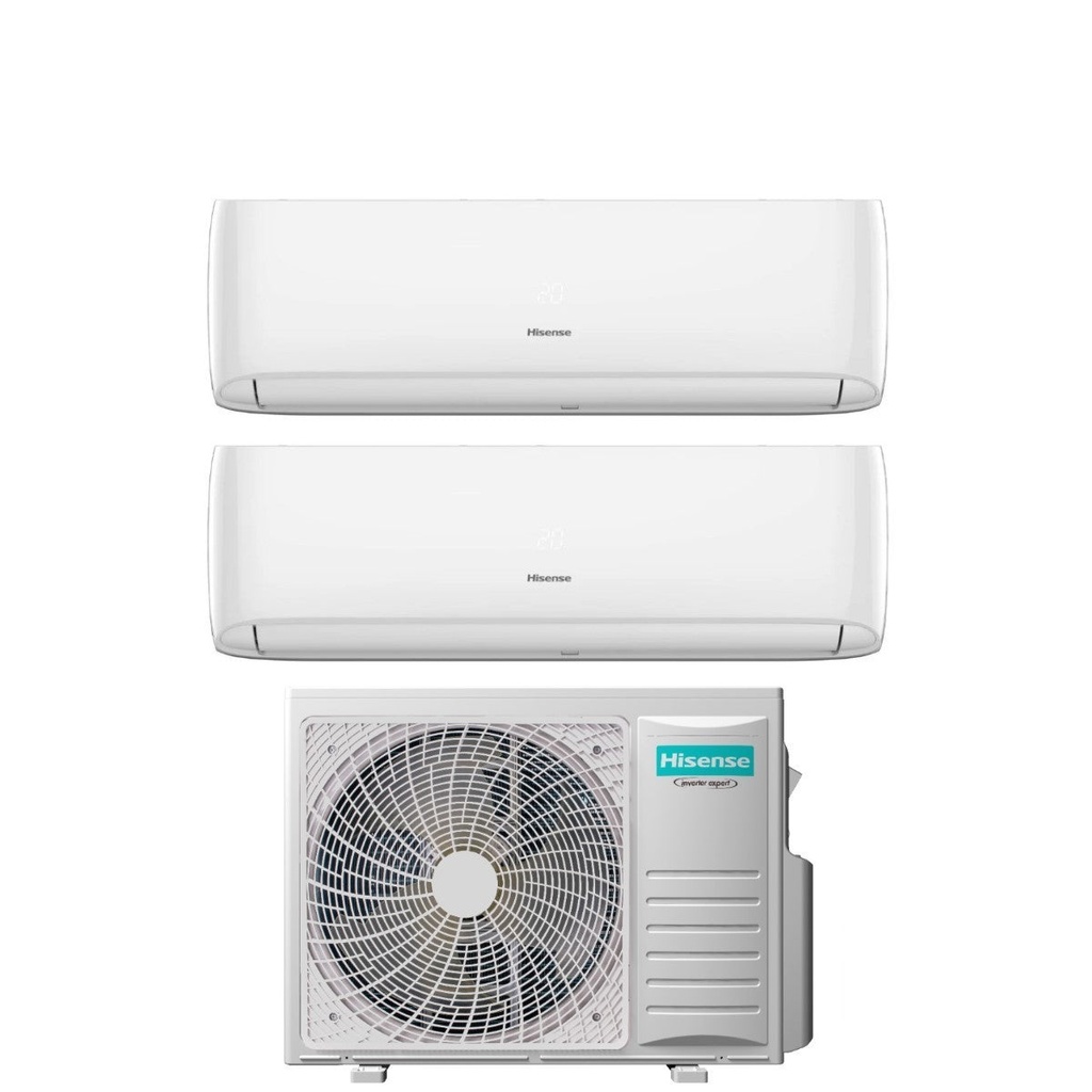 Clima Hisense Hi-Comfort Dualsplit 12000+18000 BTU INSTALLAZIONE INCLUSA