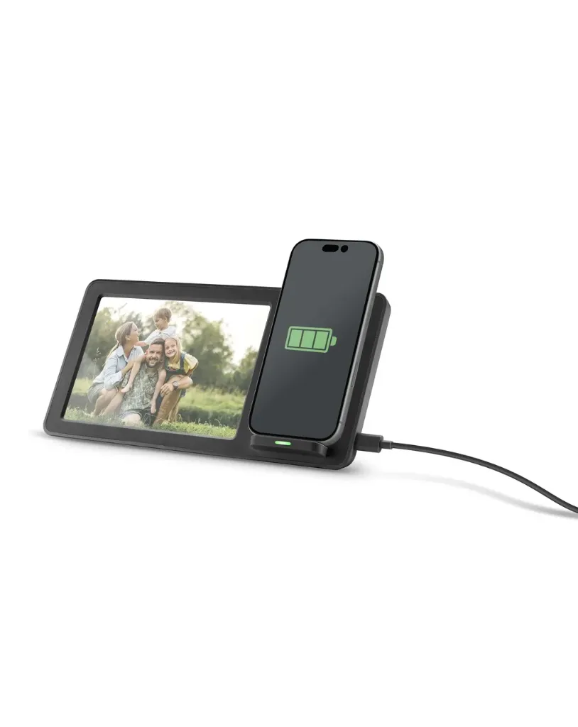 Cellularline HOME FRAME Cornice Portafoto con Caricatore Wireless