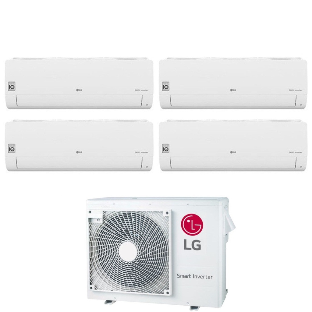 Clima LG Libero Smart Quadrisplit 9000+9000+9000+12000 BTU INSTALLAZIONE INCLUSA