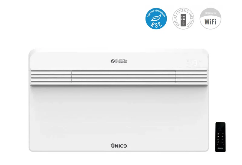 Climatizzatore Olimpia Splendid senza unità esterna UNICO PRO 35 HP EVAN (Caldo/Freddo) INSTALLAZIONE INCLUSA (Nuova installazione (inclusi 2 fori 202mm, anche per muri in pietra, max 60cm))