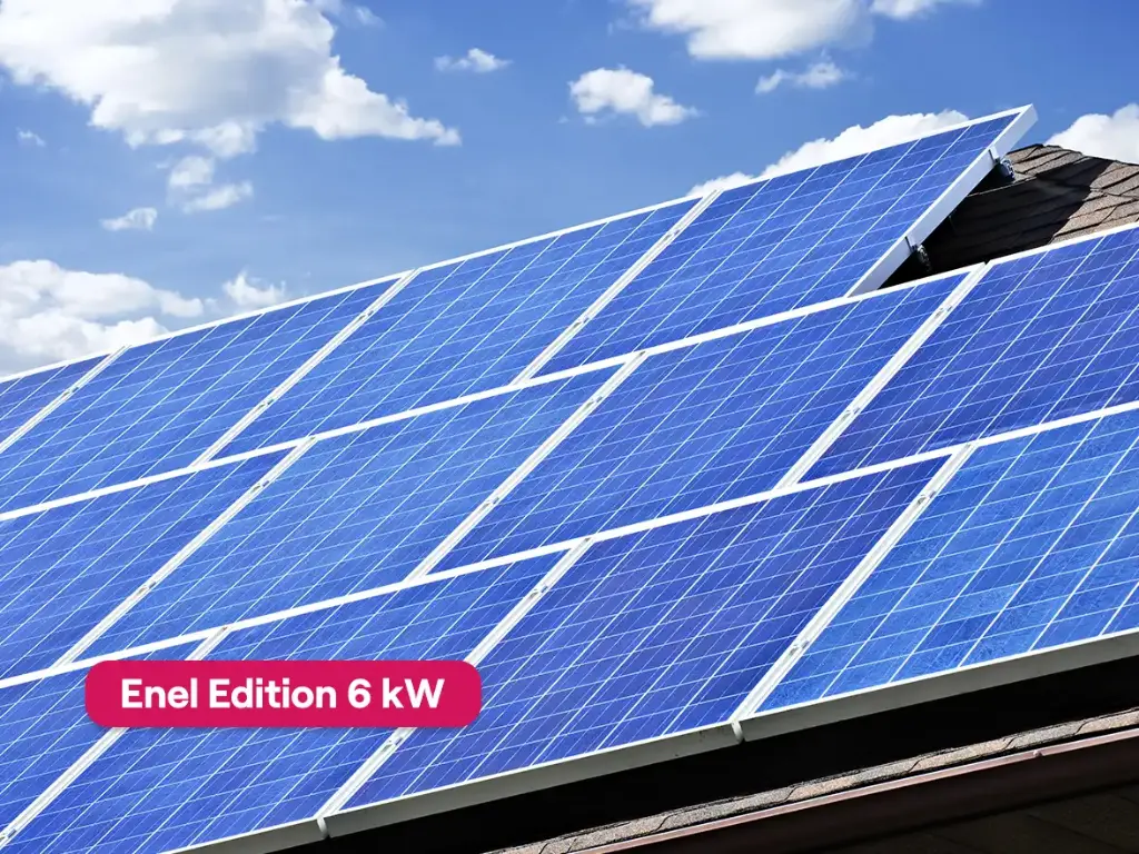 Fotovoltaico ENEL 6 kW SUN Edition INSTALLAZIONE CHIAVI IN MANO