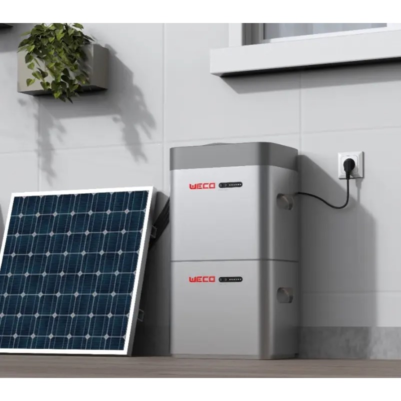 Weco SUN-BOX Inverter 800W con Batteria 2kWh 