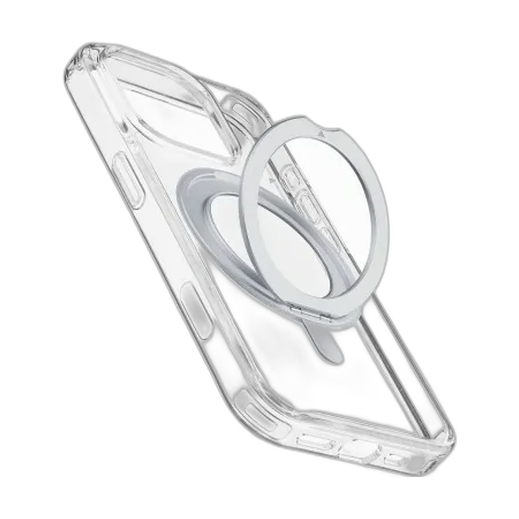Cellularline Cover trasparente MAG White Stand iPhone 16