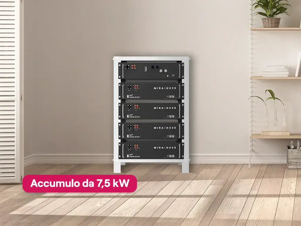 Sistema di accumulo ENEL da 7,5 kWh INSTALLAZIONE INCLUSA