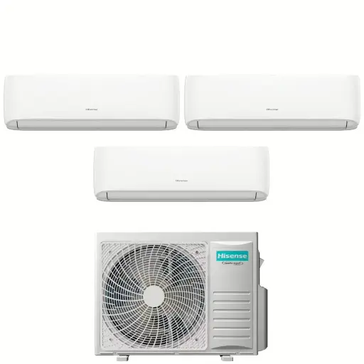 Clima Hisense Easy Smart Trialsplit 12000+12000+12000 BTU INSTALLAZIONE INCLUSA