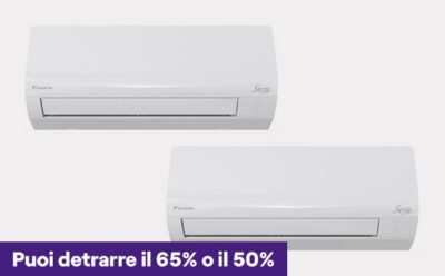 Daikin INSTALLAZIONE INCLUSA Siesta Classic DUAL 9+12 climatizzatore dualsplit